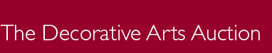 Decorative Arts Auction