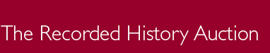 Recorded History Auction